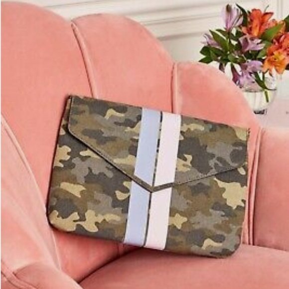 STELLA & DOT BELLAMY CLUTCH-CAMO - Picture 5 of 5